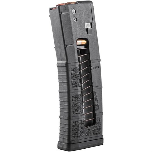 The MISSION FIRST TACTICAL 5.56 NATO 10RD Pinned Mag features a durable design, enhanced extraction, and reliable feeding with a permanently sealed 30RD body.
