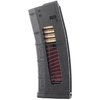 The MFT 15/30 magazine offers a 15-round capacity in a durable polymer body, ensuring reliable feeding and compatibility with AR-15 platforms.