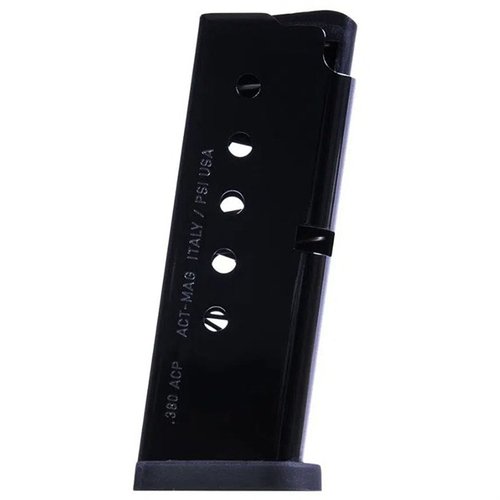 The Diamondback DB380 6-Round Magazine offers reliable feeding, durable construction, and a slim profile, making it perfect for everyday carry and range use.