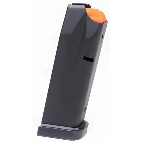 The DIAMONDBACK DBAM29 9MM Luger magazine features a 12-round capacity with a flat bottom design, ideal for Sub Compact 9mm handguns, excluding micro-DB9 models.