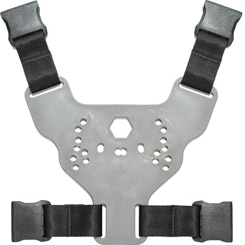 The MFT Chest Plate & ACHRO Harness offers rugged adaptability, customizable fit, and all-day comfort with quick-release buckles for easy on/off.