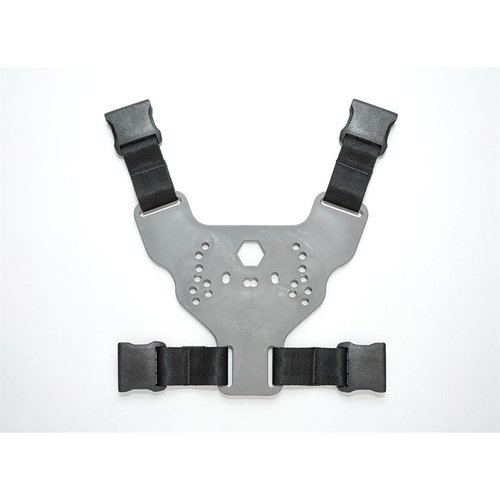 The MFT Universal Mounting Chest Plate offers a durable, lightweight platform for custom harness setups, featuring secure buckles and compatibility with MFT accessories.