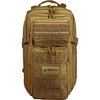 The WARRIOR 30 BACKPACK features durable 600 Denier Ballistic Nylon, padded straps, and MOLLE sections, perfect for tactical use or outdoor adventures.