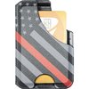Experience the MISSION FIRST TACTICAL Minimalist Wallet: slim, durable, RFID protected, handcrafted in the USA, holding up to 8 credit cards for your everyday carry.