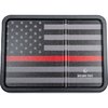 The MISSION FIRST TACTICAL Dump Tray features a durable, easy-to-clean design with compartments for EDC items, ensuring organization and resistance to wear and scratches.