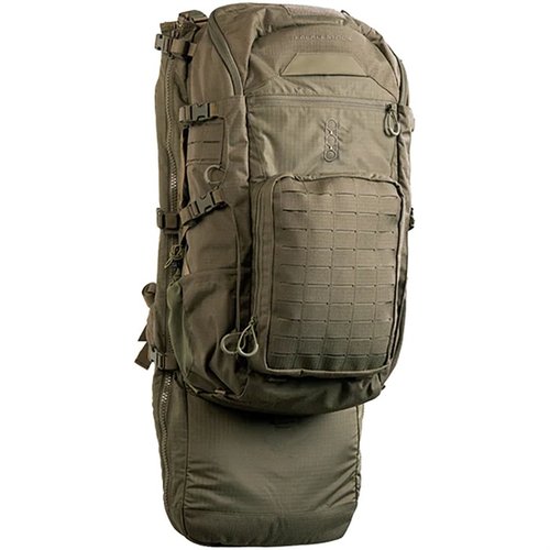 The Eberlestock Spectre Sniper Pack features a RAID™ Scabbard, improved comfort, and multiple carry handles for versatile, efficient weapon transport.