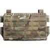 The SPIRITUS SYSTEMS Micro Fight Chassis Mk 6 is a versatile, lightweight placard that accommodates various pouches and integrates seamlessly with LV-120 Plate Carrier.