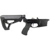 The CEO-15 Battle Series Complete Lower Receiver offers durability, precision, and a lightweight forged 7075-T6 aluminum design, featuring a hand-tuned trigger and adjustable stock.