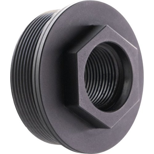 The CMMG Direct Thread Hub Mount offers simple installation for suppressors with a 1.375-24" HUB pattern, featuring 7/8-inch wrench flats for easy use.