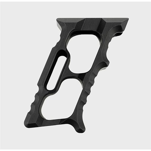Enhance your AR-15 with the TYRANT CNC HALO MiniVert Grip, offering compact design, superior ergonomics, and compatibility with M-LOK and KeyMod systems.