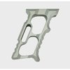The TYRANT CNC HALO MiniVert Grip offers compact ergonomics, lightweight aluminum construction, and compatibility with M-LOK and KeyMod systems for enhanced control.