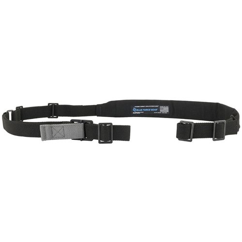 Experience unmatched comfort and versatility with the Blue Force Gear Padded Vickers Sling, featuring a quick adjuster for seamless transitions between carry and shooting.