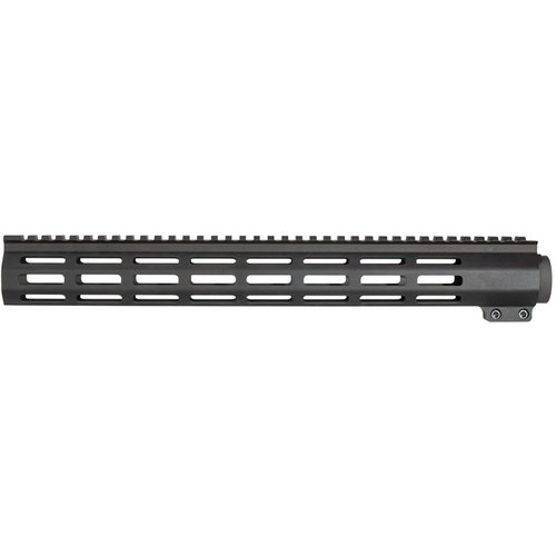 Enhance your AR-15 with the ONE HORSE 15" M-LOK Handguard, featuring a slim profile, secure M-Lok mounting, and durable hardcoat anodized finish for lasting performance.