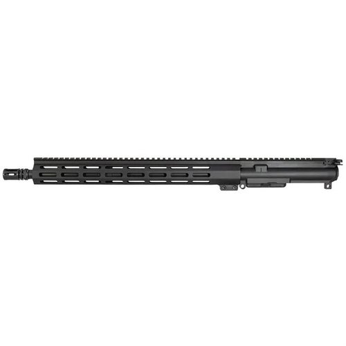 Enhance your AR-15 with the ONE HORSE 300BLK upper featuring a 16" barrel, pistol-length gas system, M-LOK handguard, and Picatinny rail for versatile performance.