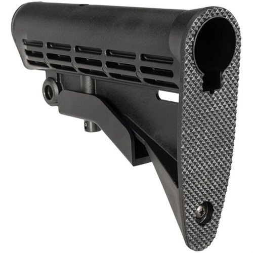 Upgrade your AR-15 with the One Horse M4 Mil-Spec Buttstock: lightweight, durable, adjustable, and made in the USA for a reliable, wobble-free fit.