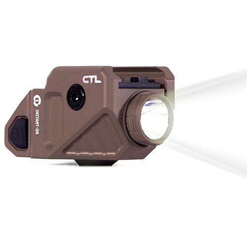 The Viridian CTL 525 Lumen Weapon Light offers 525 lumens, 261m beam distance, IPX6 water resistance, and a durable design for reliable tactical performance.