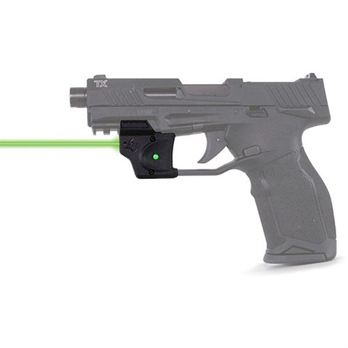 The Viridian E SERIES Green Laser Sight for Taurus TX22 Compact offers easy installation, powerful visibility up to 100 yards, and a lifetime limited warranty.