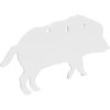 Experience unmatched durability with the Birchwood Casey AR500 3/8” Silhouette Target, rated for 3000 ft-lbs impact, featuring precision laser-cut edges and versatile mounting options.