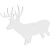 Experience durability and precision with Birchwood Casey's AR500 3/8" Silhouette Targets, rated for 3000 ft-lbs, featuring multiple mounting options and high visibility.