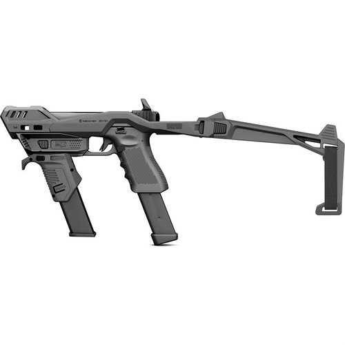Transform your Glock with the Recover Tactical SLX MG45 Brace Kit for enhanced stability, quick installation, and compact design, perfect for any shooting scenario.