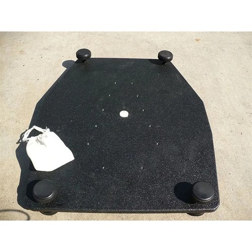 The Ransom Master Series Base Plate offers a sturdy, CNC-machined design with easy leveling knobs, ensuring secure mounting for your Combo Rest on any shooting bench.