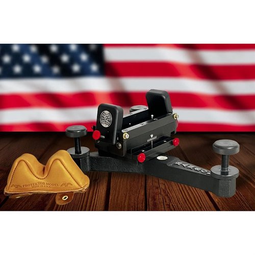 Experience unmatched stability and accuracy with the Ransom Rifle Master Rear Rest, designed for all calibers, including .50 BMG, featuring tri-dimensional adjustments.