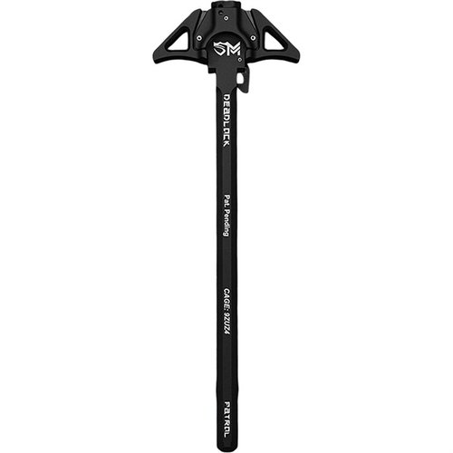 The SENTRY DEADLOCK Charging Handle for AR-308/SR25 offers dual-locking technology, ambidextrous design, superior grip, and enhanced durability for reliable performance.