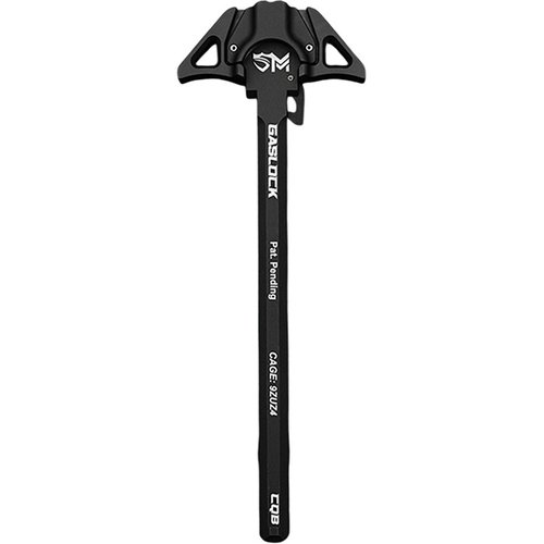 The GASLOCK CQB Charging Handle enhances reliability, ergonomics, and gas mitigation, ensuring smooth operation and durability in demanding conditions.