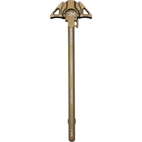 Enhance reliability and comfort with the Sentry Manufacturing GASLOCK Charging Handle, featuring dual-locking, smooth operation, and reduced gas blowback.