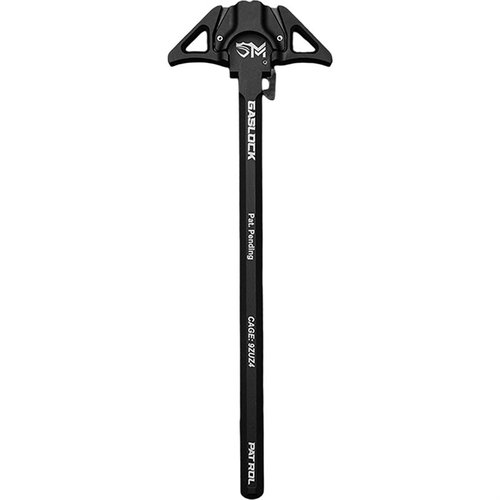 Enhance your AR-308/SR25 with the Sentry GASLOCK Charging Handle, featuring dual-locking for reliability, gas mitigation, and durable 7075-T6 aluminum construction.