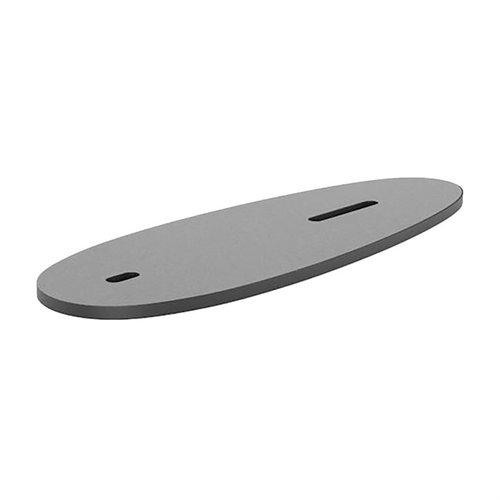 Crafted from durable black polymer, this KICK-EEZ stock spacer offers easy fitting, custom length adjustments, and a polished finish for recoil pad installations.