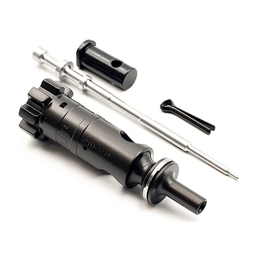 The J P Enterprises 308 AR Enhanced High Pressure Bolt Completion Group offers unmatched durability and reliability, lasting up to 60,000 rounds with precision machining.