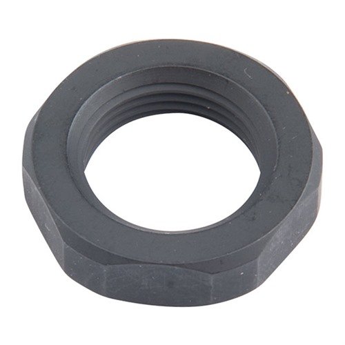 Upgrade your AR-15 with J P Enterprises .750 Jam Nut, designed for precise indexing of muzzle devices; durable steel, ½-28 threads, and available in black.