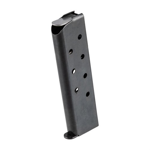 Keep your Colt Pocket .32 reliable with the TRIPLE-K 8RD magazine, featuring durable steel construction, welded seams, and guaranteed fit for optimal performance.