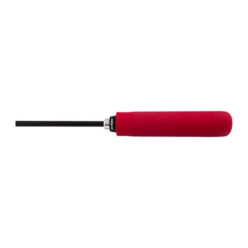 Experience effortless cleaning with the BORE STIX 36" rod, featuring a cushioned handle, 22 ball bearings for smooth rotation, and a durable epoxy coating.