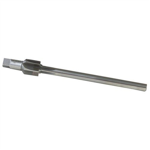 The Manson Precision Piloted Receiver Reamer ensures precise cuts for receiver thread minor diameter and equal heights on lugs, available in Standard or .010" Oversize.