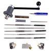 Achieve a perfect muzzle crown in minutes with the Manson Precision Kit, featuring a spring-loaded adapter for vibration-free, accurate cuts on rifle and handgun barrels.