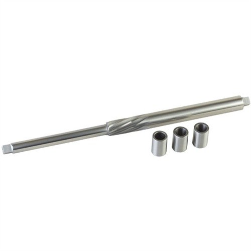 .715" Remington Bolt-Way Reamer by Manson Precision ensures precise bolt alignment for straight lock-up and smooth cycling, made of high-speed steel and 12" long.