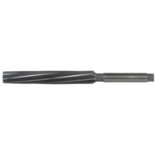 The Manson Precision 12 Ga. Forcing Cone Reamer features 8 spiral flutes for smooth cutting, reducing recoil and improving shot patterns with less pellet deformation.