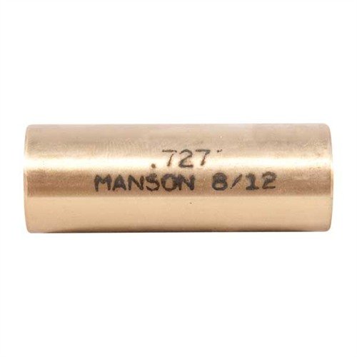Achieve fast and accurate choke tube installations with Manson Precision's 12 Gauge .727" bushing, precision ground for compatibility with reamers and taps.