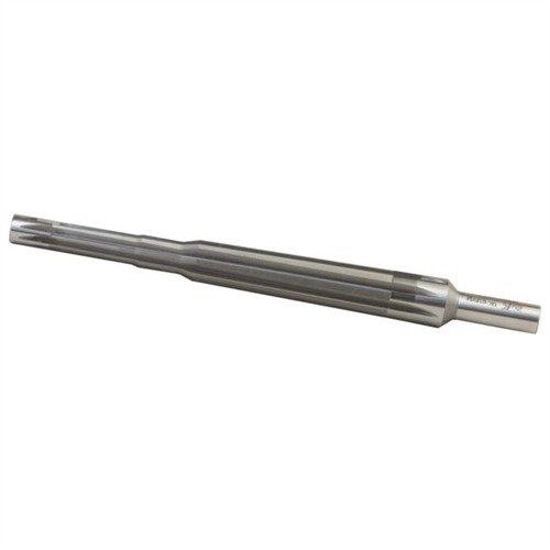 .17 HMR finish reamers by Manson Precision are crafted from M7 steel for precise chambers, featuring integral throaters and solid pilots for exceptional accuracy.
