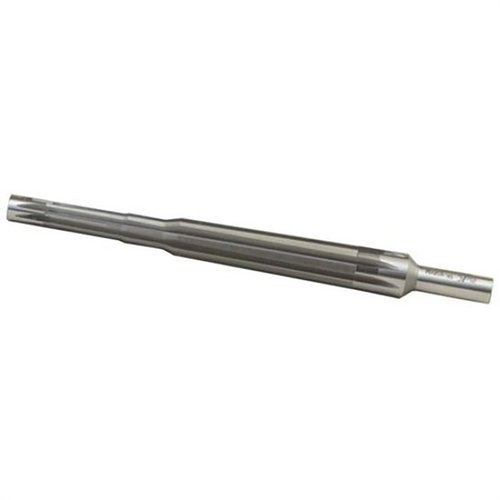 .22 Long Rifle finish reamer by Manson Precision offers superb accuracy with M7 steel, integral throater, and customizable options for non-standard bullets.