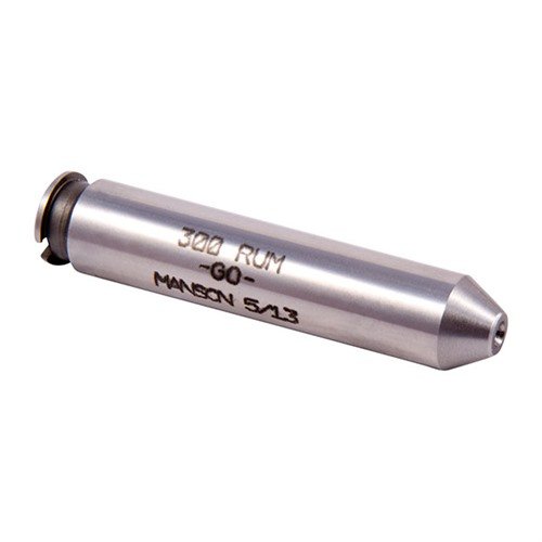 Ensure firearm safety with Manson Precision Rimless Cartridge Headspace Gauges, featuring precision machining, durable steel construction, and caliber specificity.