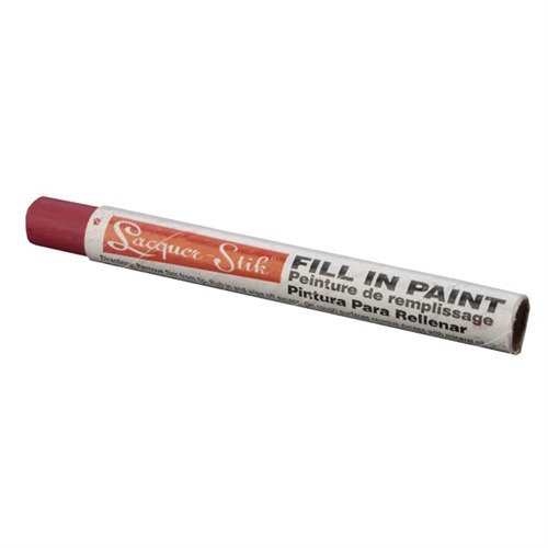 Enhance visibility of engravings with LACQUER STIK Color Fill Paint Stick; easy application, permanent finish, available in White, Gold, and Black.