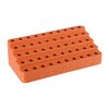 The Lyman Bleacher Loading Blocks hold 50 .308 Win. cases, featuring an inclined design for easy retrieval, all made from durable polymer for efficient reloading.