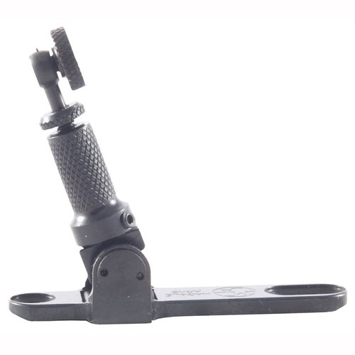 Enhance your lever action rifle with the UBERTI 1873 Rear Sight, featuring steel construction, micrometer adjustments, and improved accuracy for hunting or Cowboy Action Shooting.