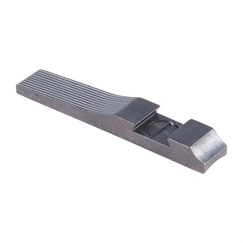 The Marble Arms Rifle Dovetail Front Ramp offers solid steel construction for custom sight fitting, available in multiple heights and contours to suit various rifles.