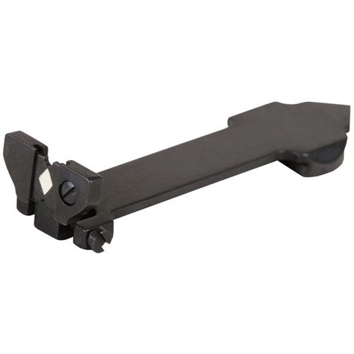 The Marble Arms #95 Folding Rear Sight combines a traditional polished steel design with a practical flip-up feature for easy storage and transport.