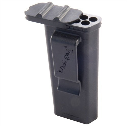 The Marble Arms CATCH .22 Magazine Loader holds 50 rounds, clips to your belt for easy access, and keeps ammo clean for fast reloading of tubular magazines.