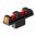 MARBLE ARMS COBRA/PYTHON FIBER OPTIC FRONT SIGHT,ORANGE